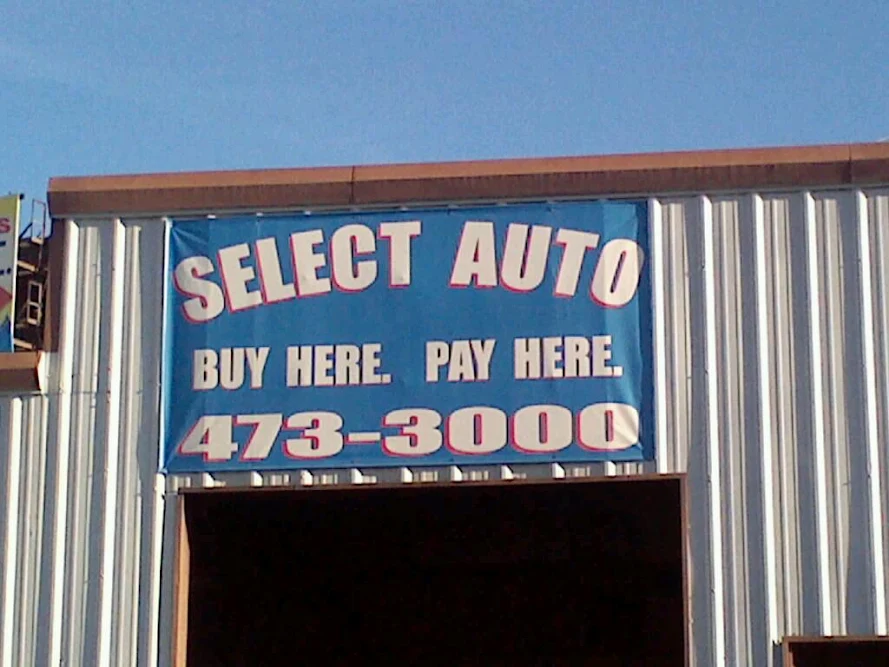 Select Auto Sales, buy here pay here car dealer in Mobile, AL