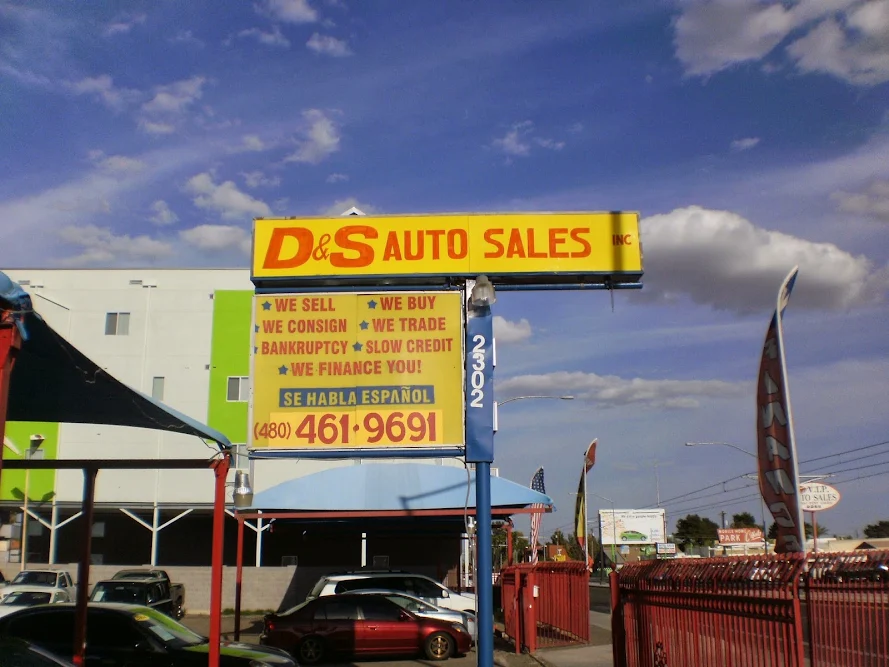 D&S Auto Sales, Inc, buy here pay here car dealer in Mesa, AZ