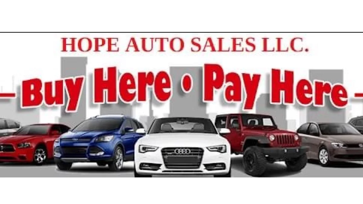 Hope Auto Sales, buy here pay here car dealer in Phoenix, AZ