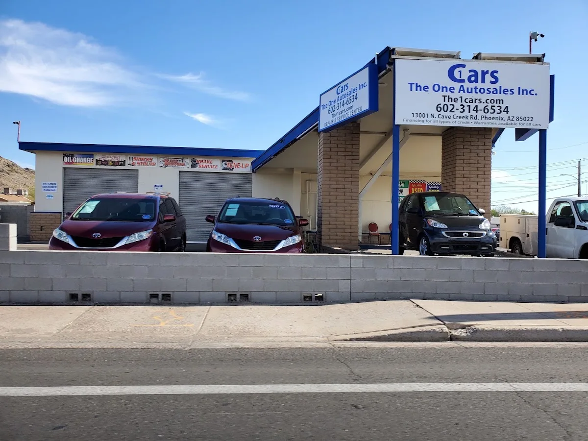 The One Autosales INC, buy here pay here car dealer in Phoenix, AZ