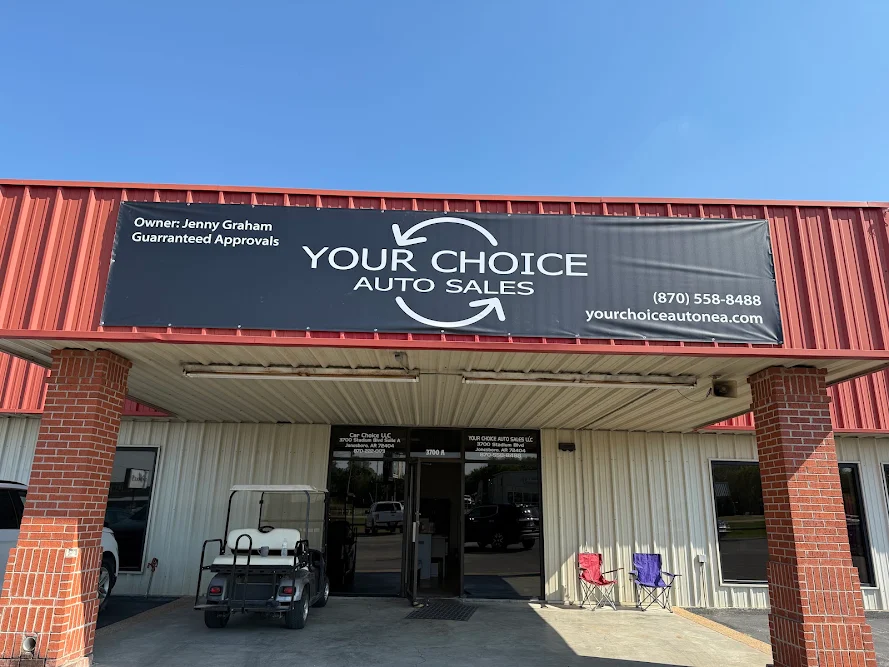 Your Choice Auto Sales, buy here pay here car dealer in Jonesboro, AR