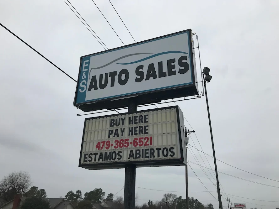 E&S Auto Sales, buy here pay here car dealer in Springdale, AR