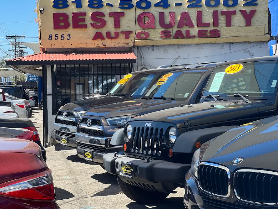 BEST QUALITY AUTO SALES, buy here pay here car dealer in Los Angeles, CA