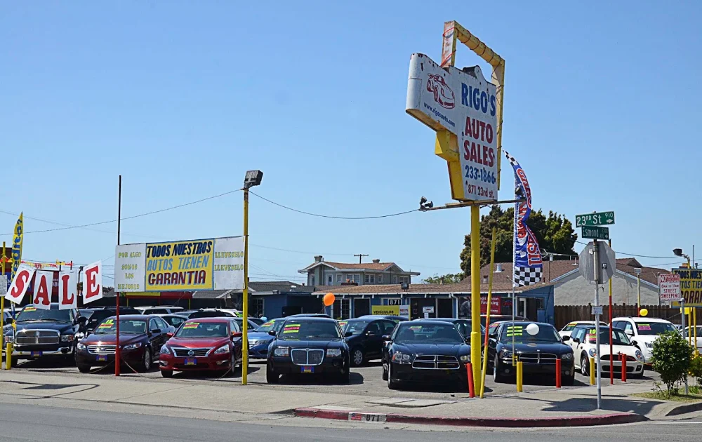 Rigo's Auto Sales, buy here pay here car dealer in Richmond, CA