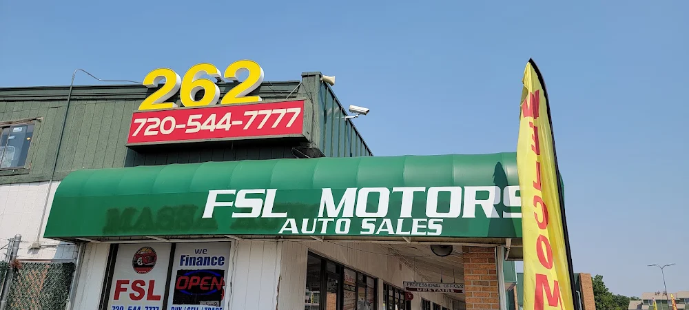 FSL Motors, buy here pay here car dealer in Aurora, CO