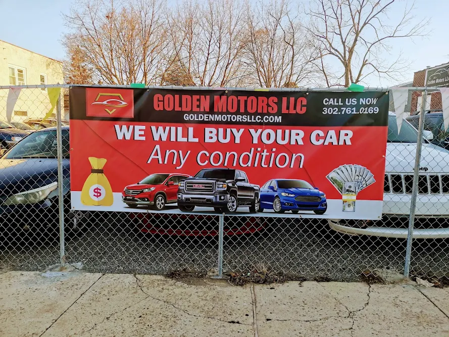 Golden Motors LLC, buy here pay here car dealer in Wilmington, DE