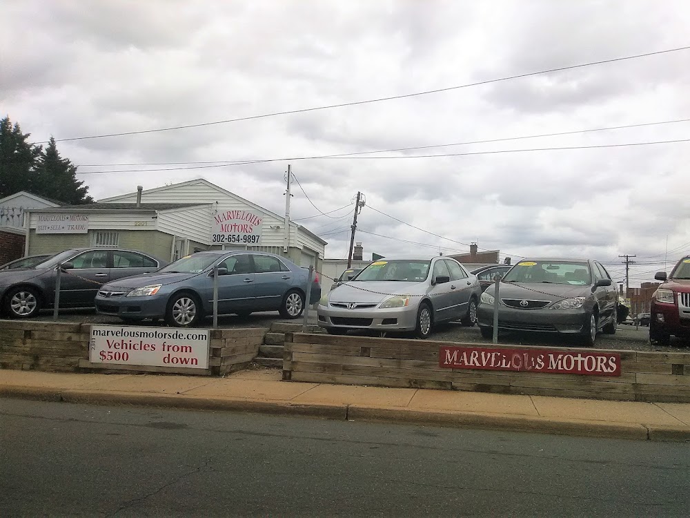 Marvelous Motors, buy here pay here car dealer in Wilmington, DE