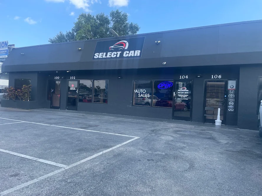 Select Car Auto Sales, buy here pay here car dealer in Kissimmee, FL