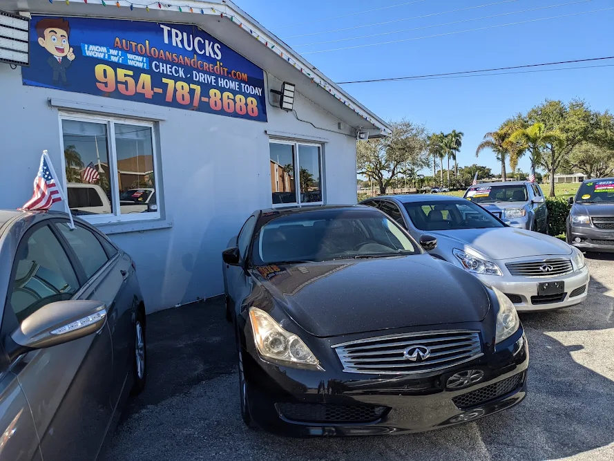 Auto Loans and Credit Used Cars Trucks, buy here pay here car dealer in Hollywood, FL