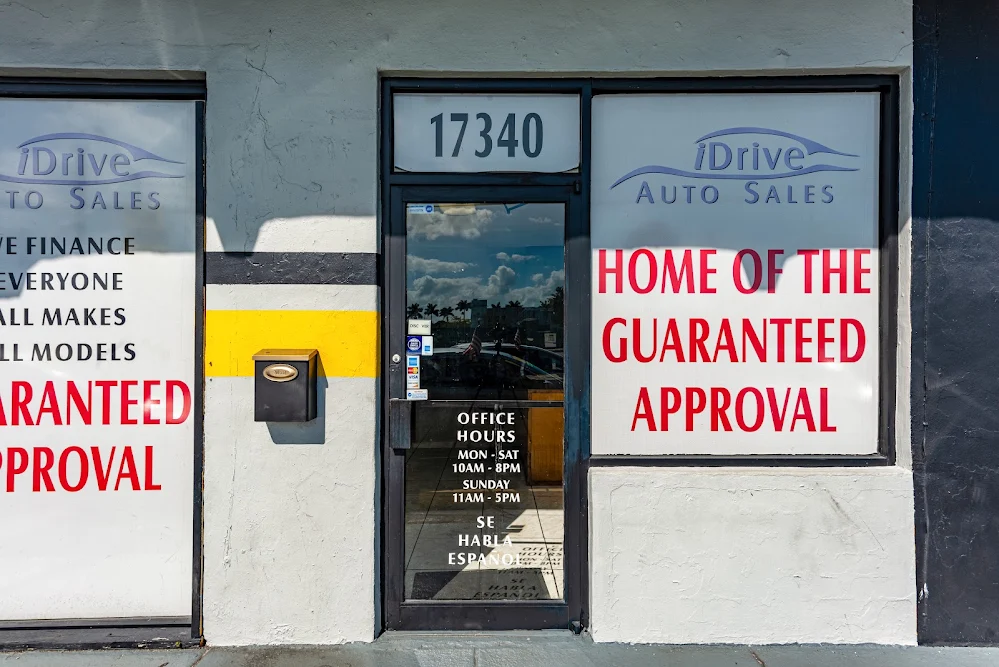 iDrive Auto Sales Miami, buy here pay here car dealer in Miami, FL