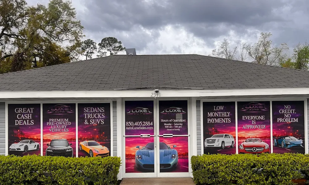 Luxe Auto, buy here pay here car dealer in Tallahassee, FL