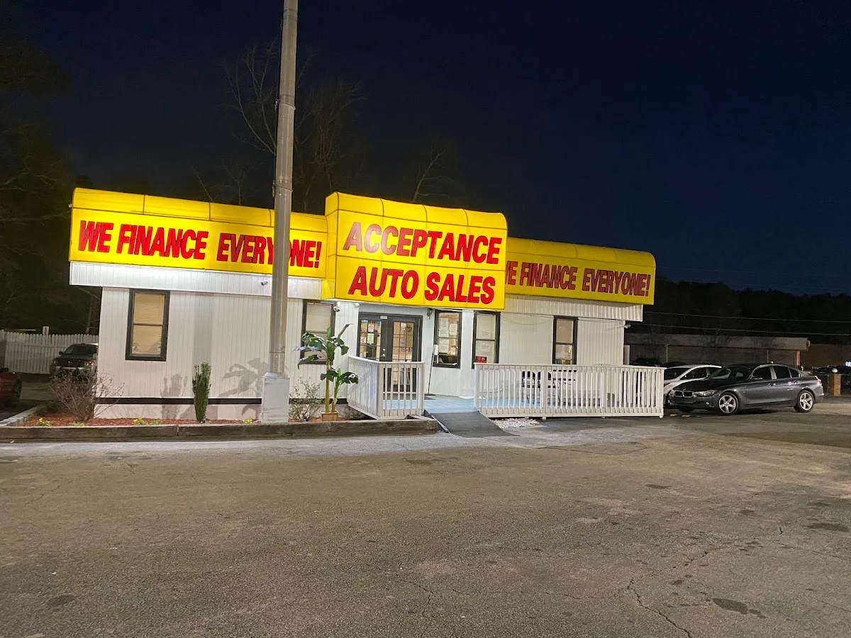 Acceptance Auto Sales, buy here pay here car dealer in Lithia Springs, GA