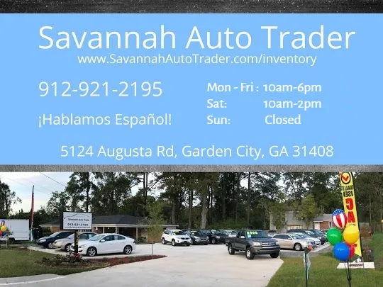 Savannah Auto Trader, buy here pay here car dealer in Savannah, GA