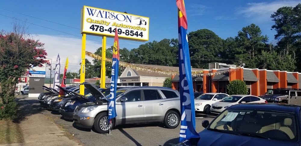 Watson Quality Automotive, buy here pay here car dealer in Warner Robins, GA