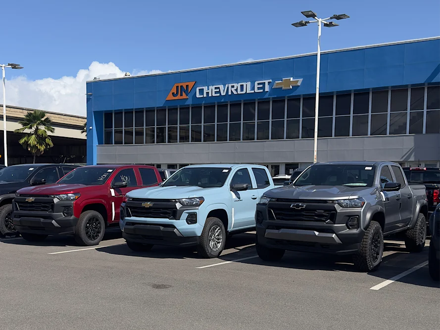 Jn Chevrolet, buy here pay here car dealer in Honolulu, HI