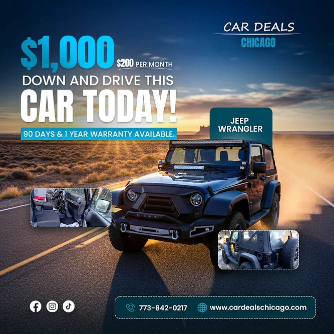 CAR DEALS CHICAGO, buy here pay here car dealer in Chicago, IL