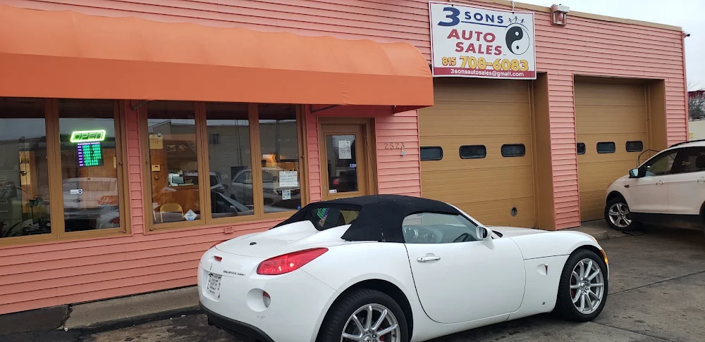 3 Sons Auto Sales Inc, buy here pay here car dealer in Rockford, IL