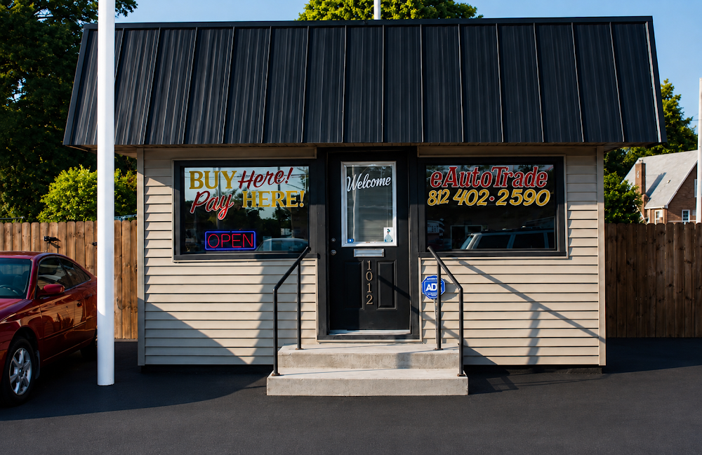 eAuto Trade, buy here pay here car dealer in Evansville, IN