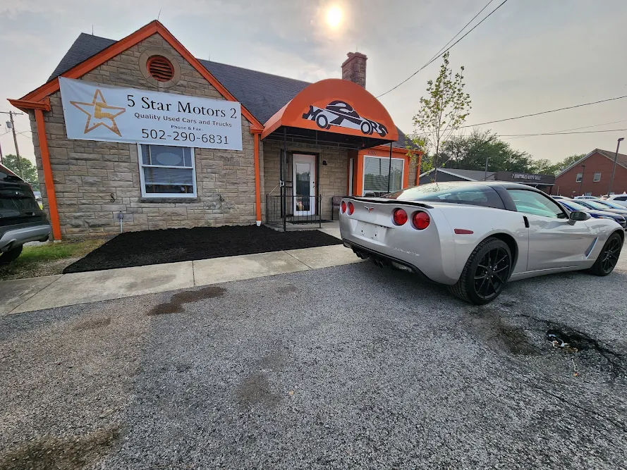 5 Star Motors 1 & 2, buy here pay here car dealer in Louisville, KY
