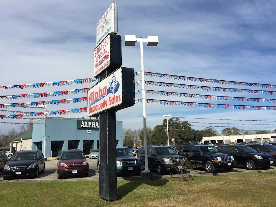 Alpha Automobile Sales, LLC, buy here pay here car dealer in Lafayette, LA