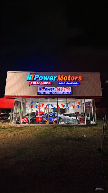 Power Motors, buy here pay here car dealer in Baltimore, MD
