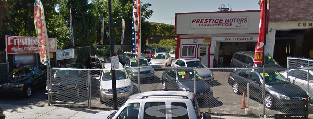 Prestige Motors, buy here pay here car dealer in Boston, MA