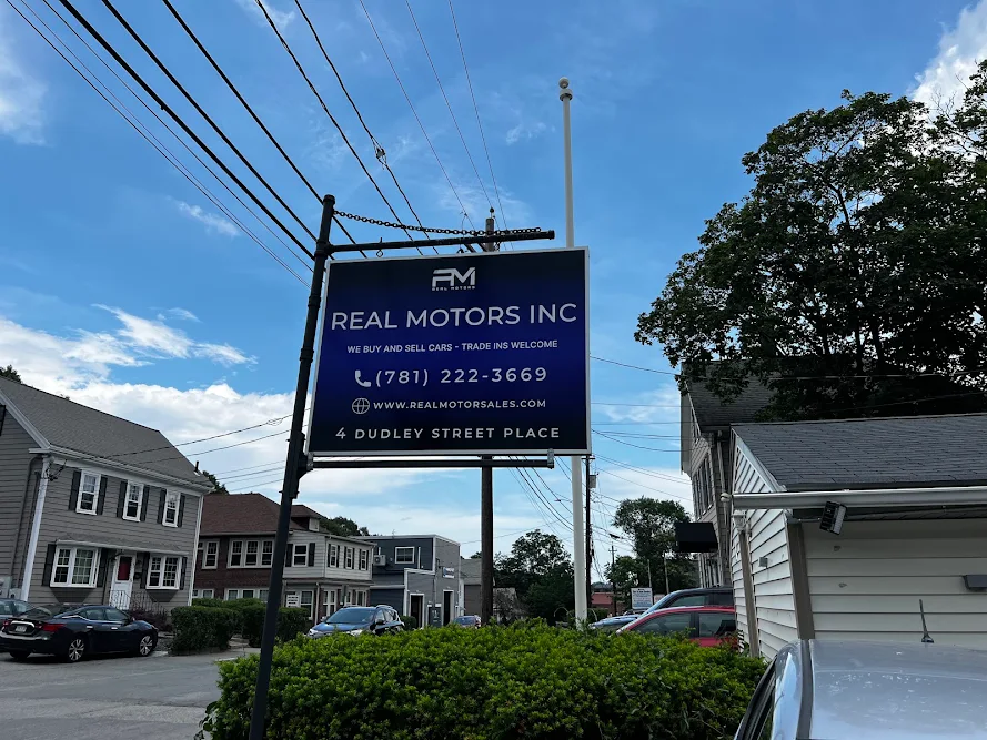 Real Motors Inc, buy here pay here car dealer in Arlington, MA