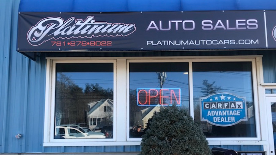 Platinum Auto, buy here pay here car dealer in Abington, MA