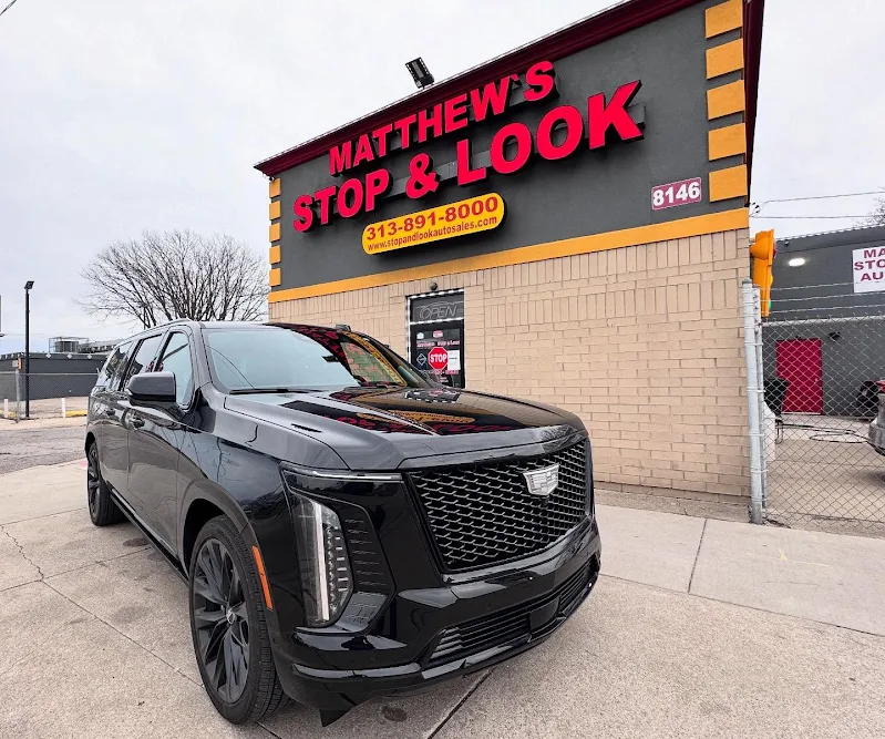Matthew's Stop and Look Auto Sales, buy here pay here car dealer in Detroit, MI