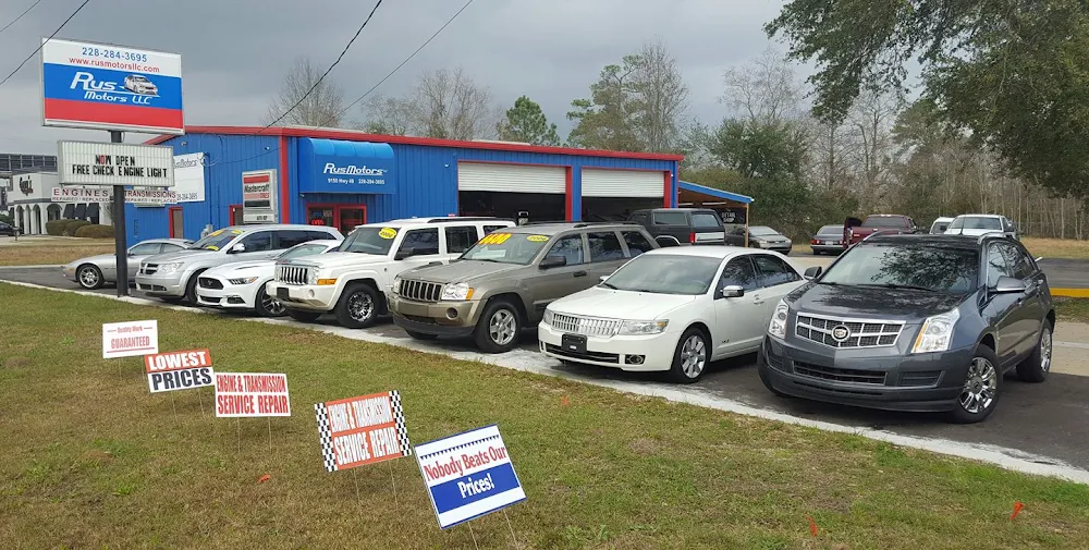 Rus Motors LLC, buy here pay here car dealer in Gulfport, MS