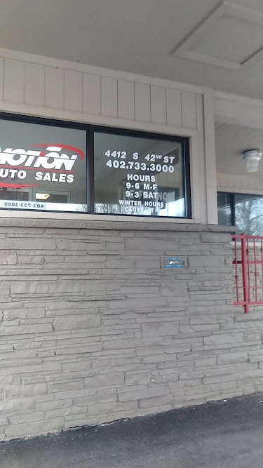 Motion Auto Sales,Inc, buy here pay here car dealer in Omaha, NE