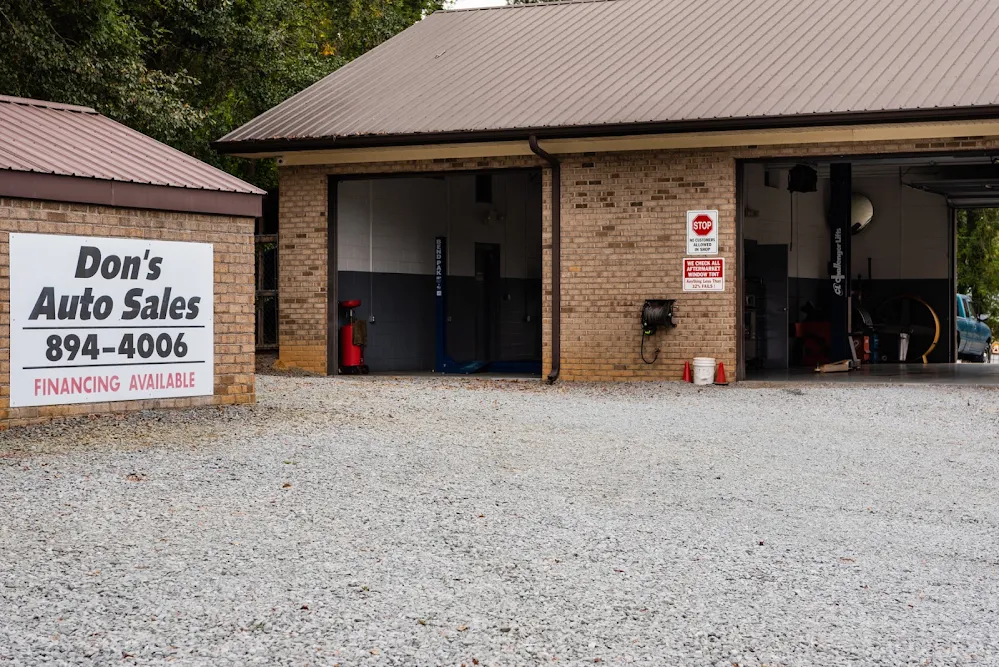 Don's Auto Sales, buy here pay here car dealer in Benson, NC