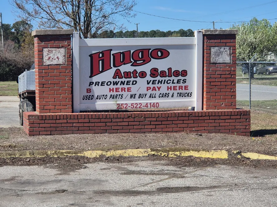 Hugo Auto Sales, buy here pay here car dealer in Grifton, NC