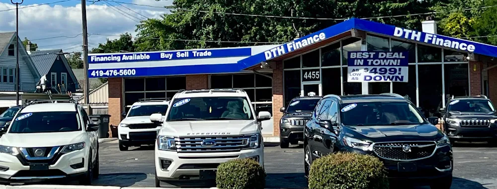 DTH Finance LLC, buy here pay here car dealer in Toledo, OH