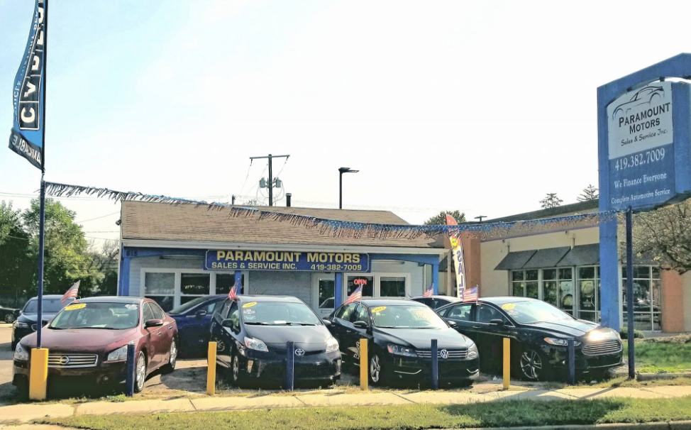 Paramount Motors, buy here pay here car dealer in Toledo, OH
