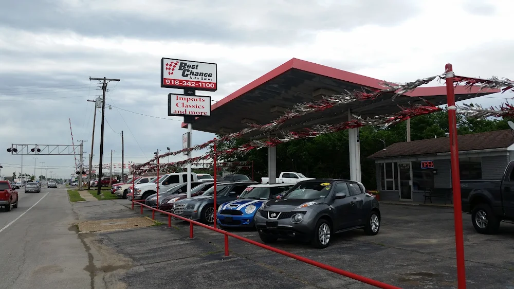 Best Chance Auto Sales, buy here pay here car dealer in Claremore, OK