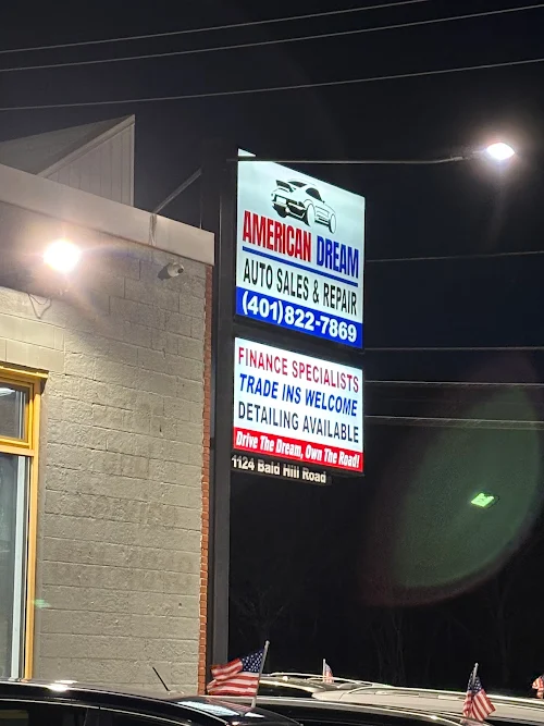 American Dream Auto Sales & Repair, buy here pay here car dealer in Warwick, RI