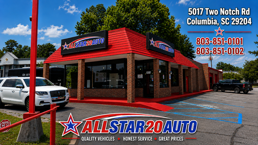 Allstar20 Auto llc, buy here pay here car dealer in Columbia, SC