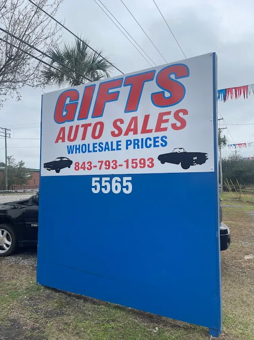 Gifts Auto Sales, buy here pay here car dealer in North Charleston, SC