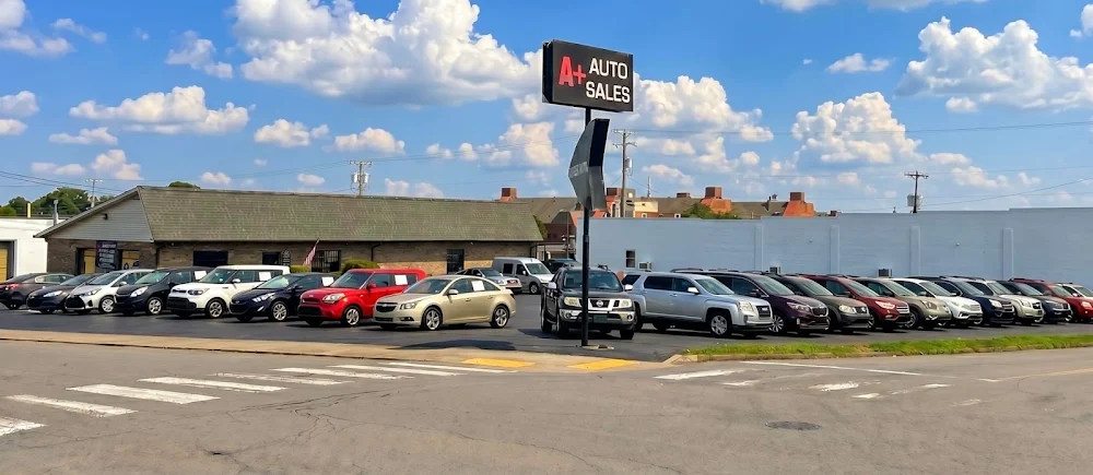 A+ Auto Sales, buy here pay here car dealer in Clarksville, TN