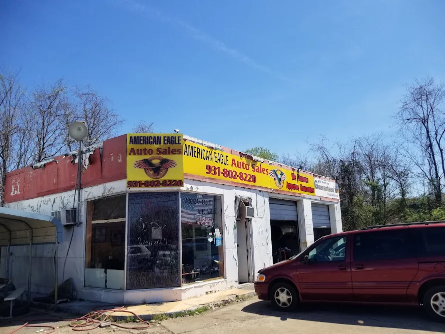 American Eagle Auto Sales, buy here pay here car dealer in Clarksville, TN