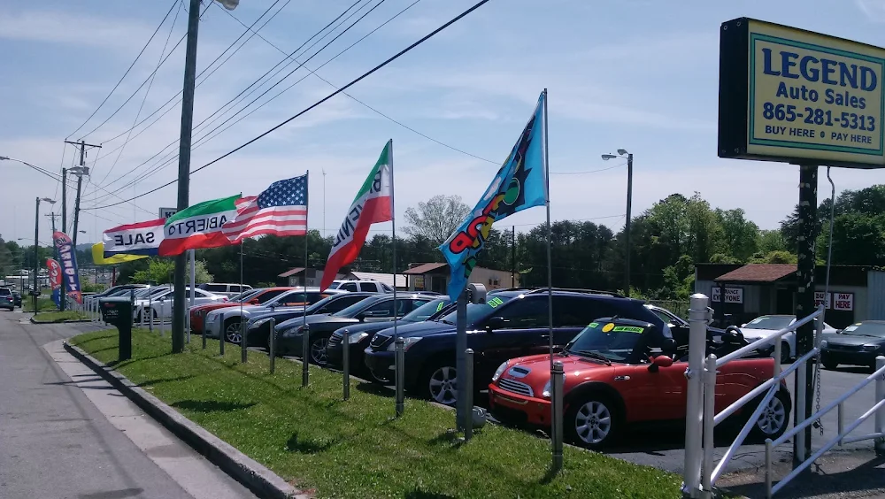 Legend Auto Sales, buy here pay here car dealer in Knoxville, TN