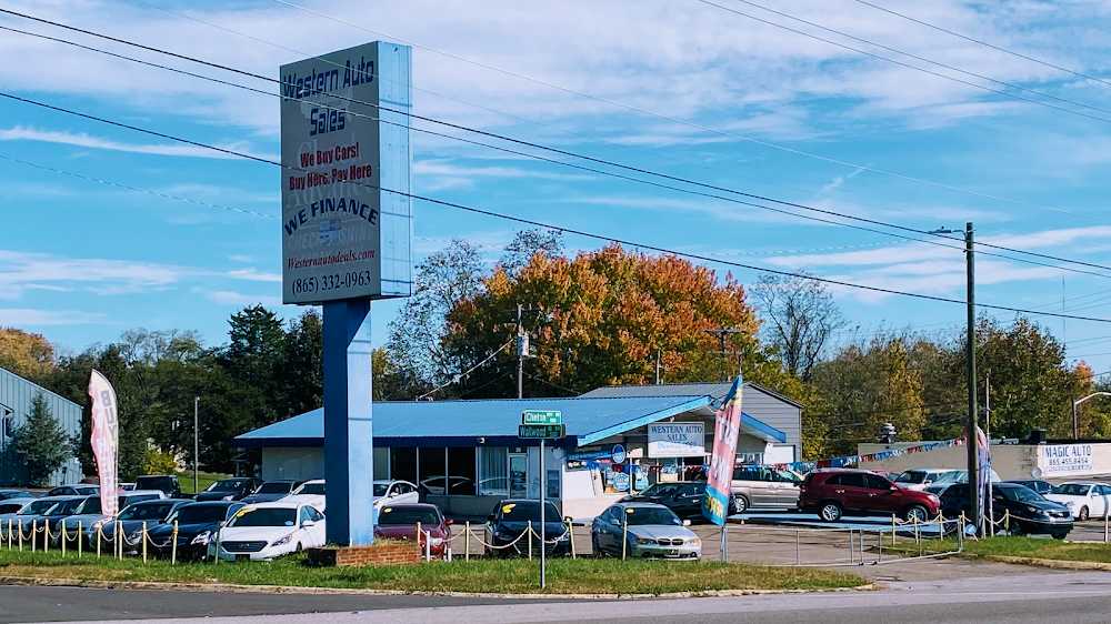 Western Auto Sales, buy here pay here car dealer in Knoxville, TN