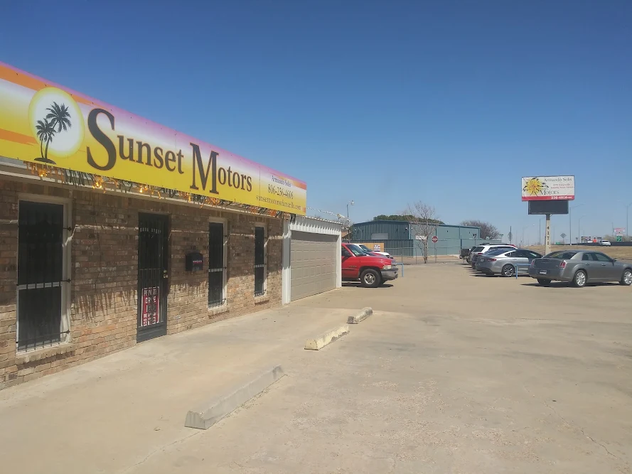 Sunset Motors, buy here pay here car dealer in Amarillo, TX