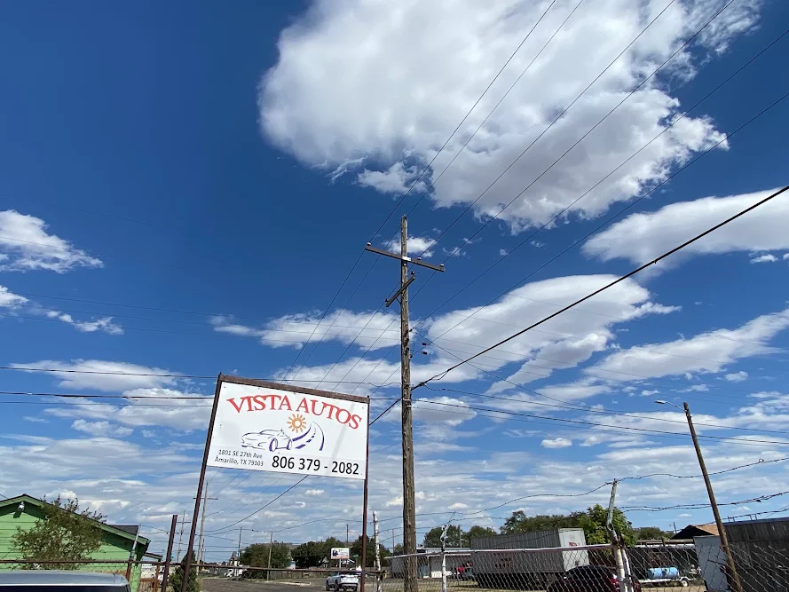 Vista Autos, buy here pay here car dealer in Amarillo, TX
