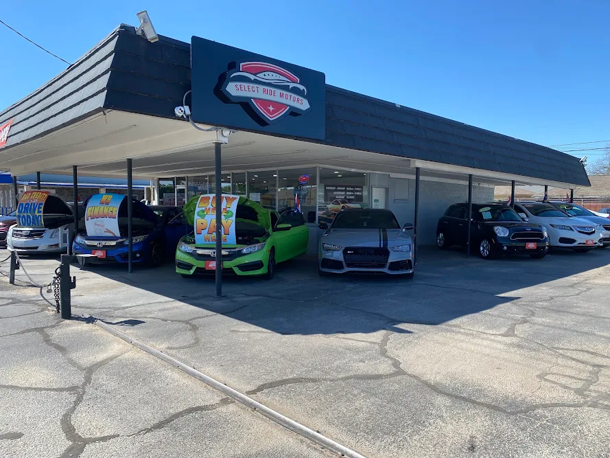 Select Ride Motors, buy here pay here car dealer in Arlington, TX