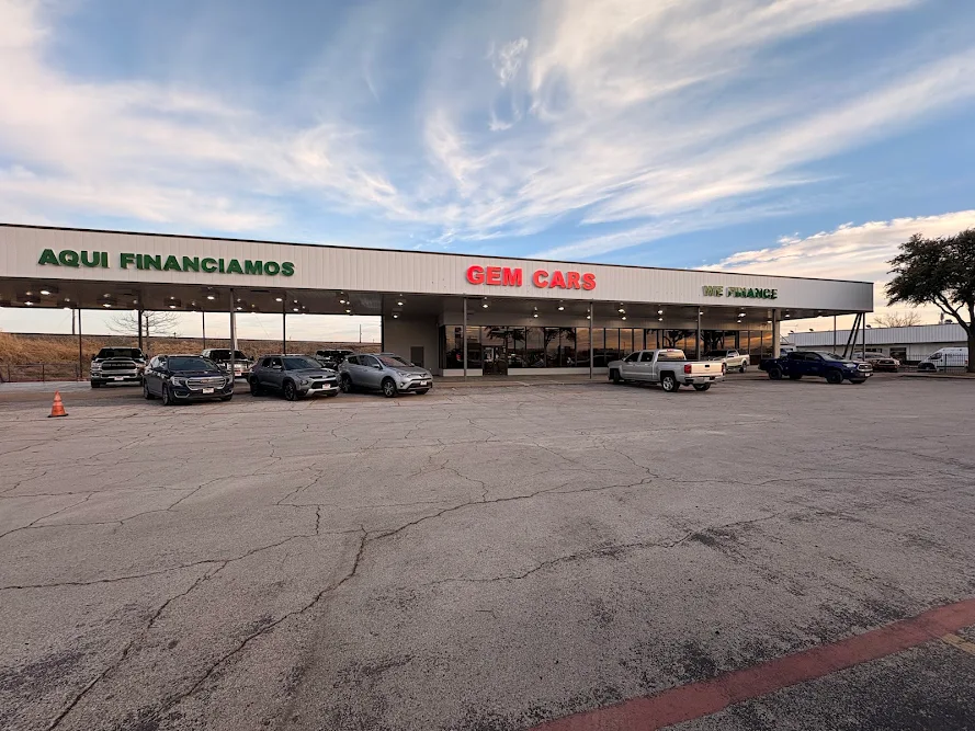 Gem Cars Inc., buy here pay here car dealer in Dallas, TX