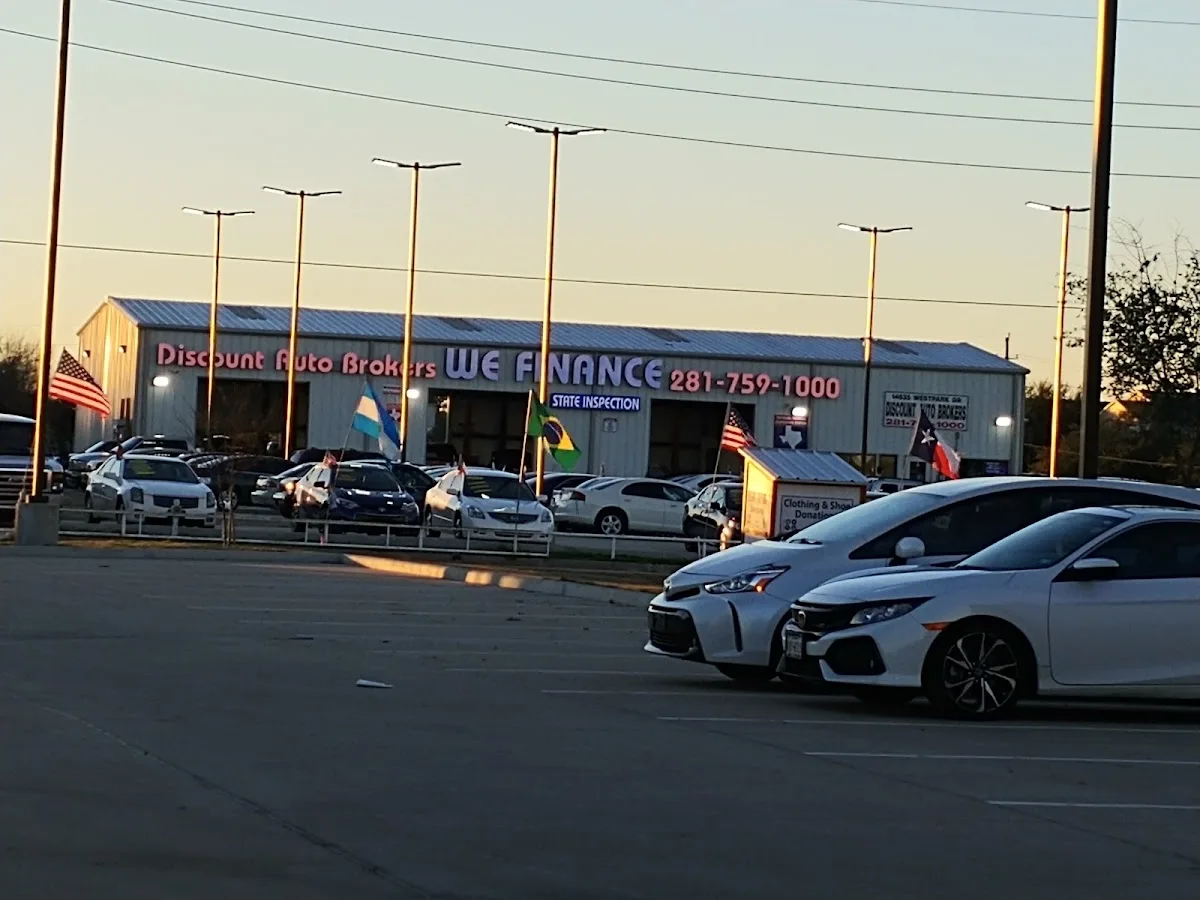 Discount Auto Brokers, buy here pay here car dealer in Houston, TX