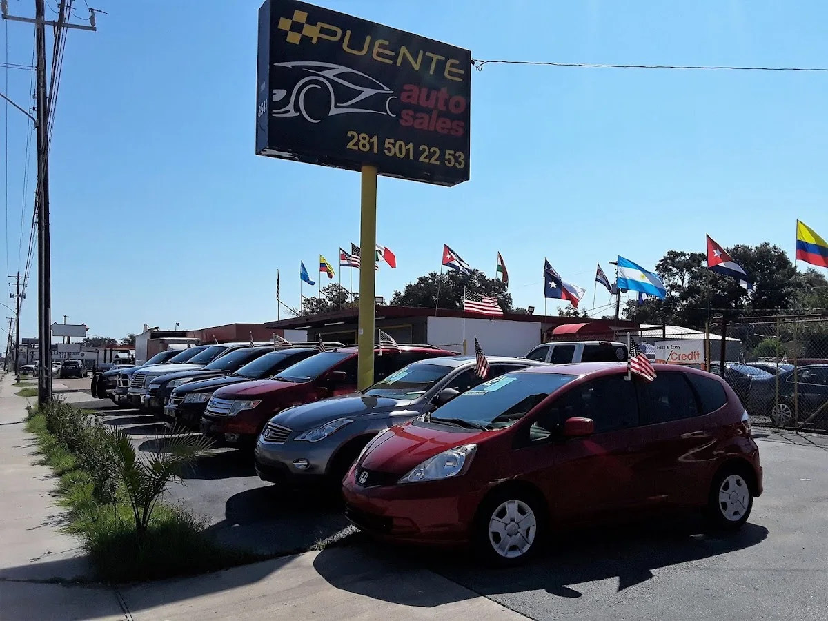 PUENTE AUTO SALES, buy here pay here car dealer in Houston, TX
