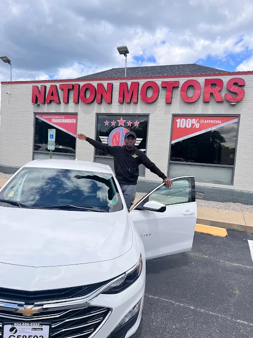 Nation Motors LLC, buy here pay here car dealer in Richmond, VA